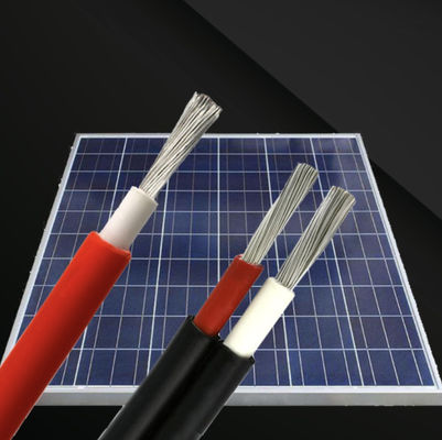 TUV verklaarde pv1-F 2.5/4/6/10 vierkante van de het koperpv1f zonnekabel van mm photovoltaic gelijkstroom ingeblikte tuv 2pfg 1169 pv kabel